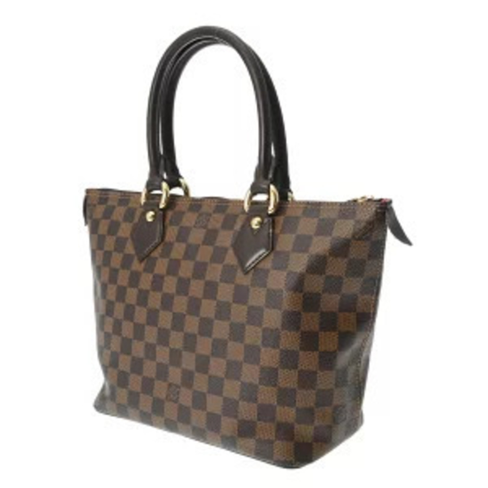 Louis Vuitton Brown Bag Tote Damier Saleya Canvas